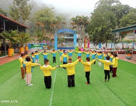 Các hoạt động của cô và trẻ